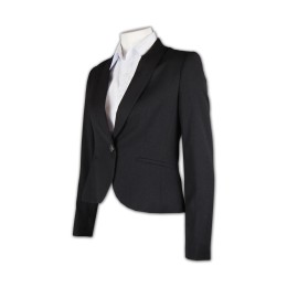 BWS036 occupation uniform tailor made suits short type suits coat fashionable trendy hk company Hong Kong supplier BWS036 occupation uniform tailor made suits short type suits coat fashionable trendy hk company Hong Kong supplier
